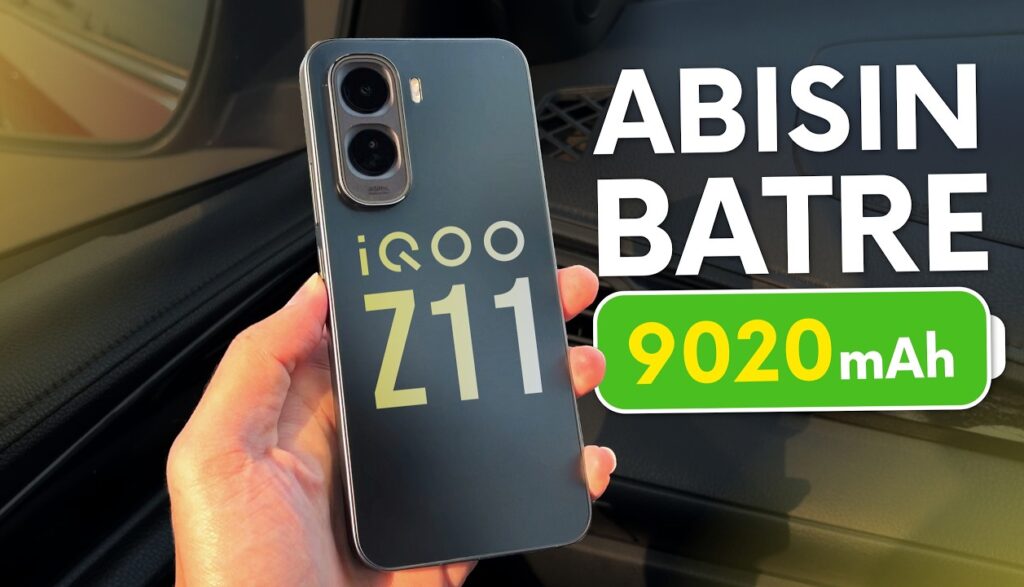 iQOO Z11 5G: Seharian Penuh dengan Baterai 9.020 mAh