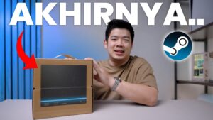 Unboxing Steam Machine Valve: Konsol PC Mungil buat Living Room