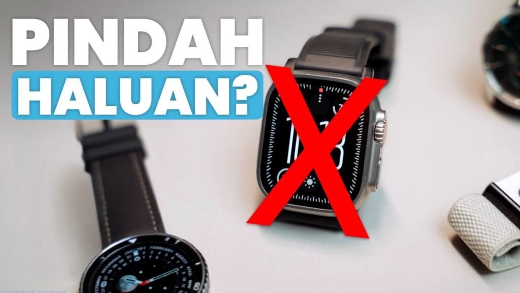 Perjalanan Ganti Apple Watch Ultra ke Fitbit Ace dan Jam Analog